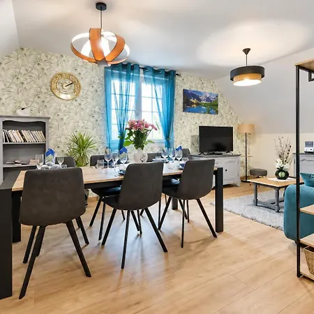 Au Calme Avec Jacuzzi Privé Apartamento